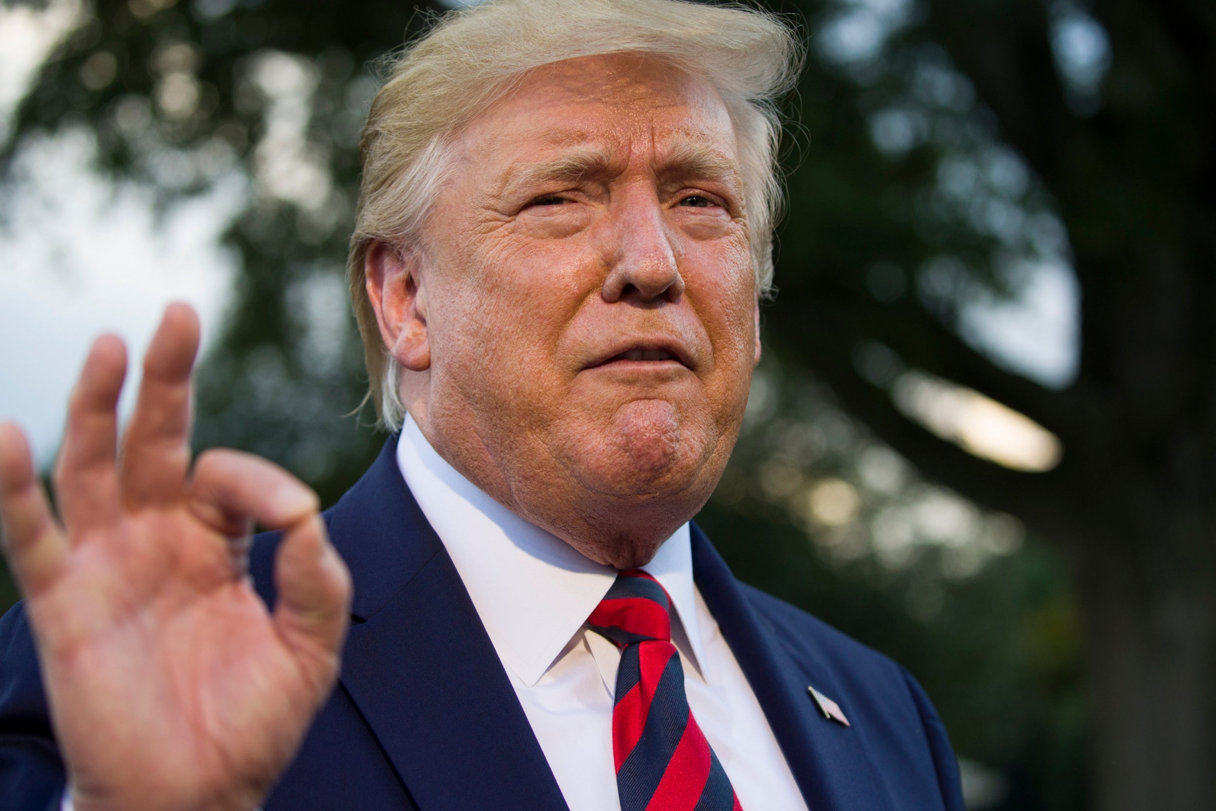Trump lawsuit moves forward alleging president is profiting off the White House