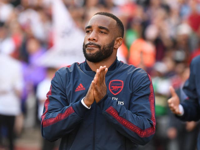 Alexandre Lacazette has been ruled out until October