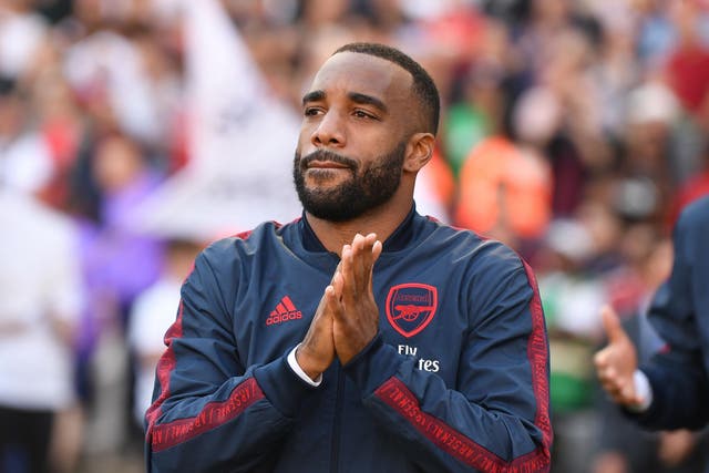 Alexandre Lacazette has been ruled out until October