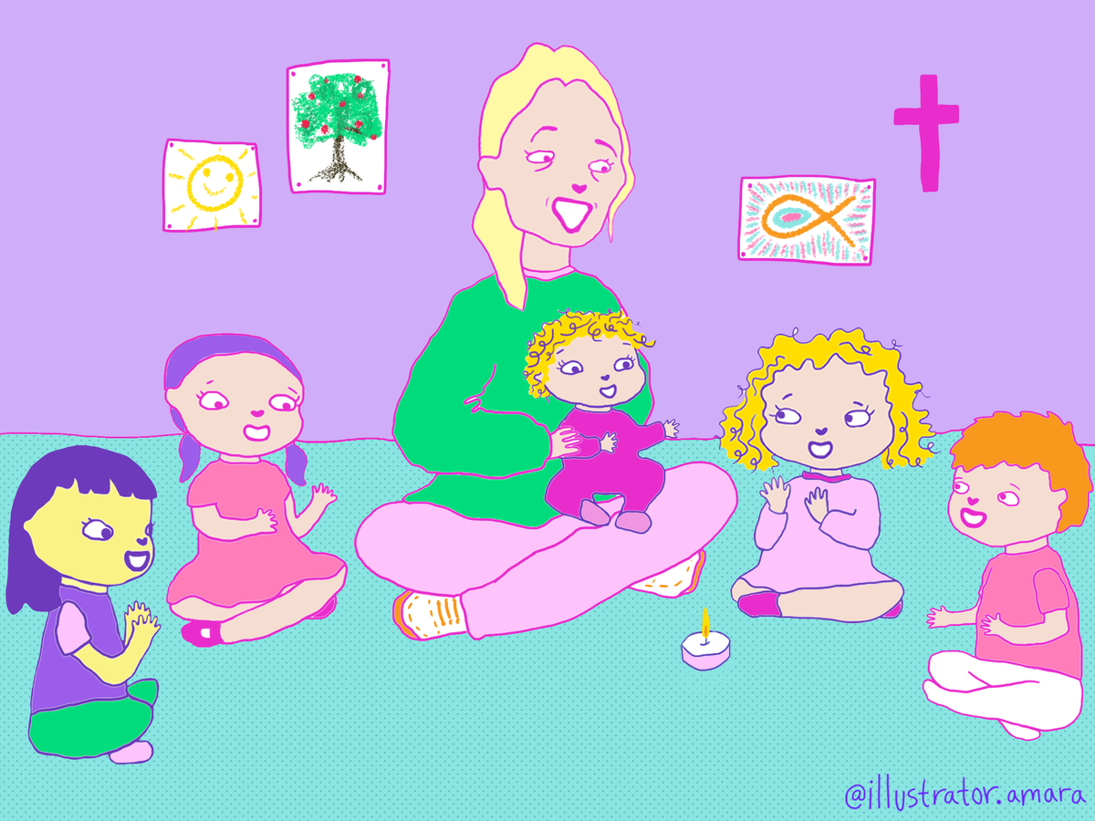 Not even a freshly stapled C-section could curtail my ambition for this local primary school