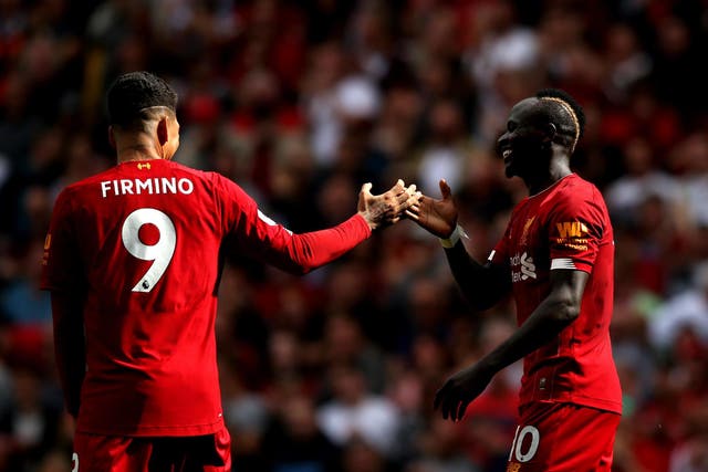 Roberto Firmino and Sadio Mane starred as Liverpool came from behind to win