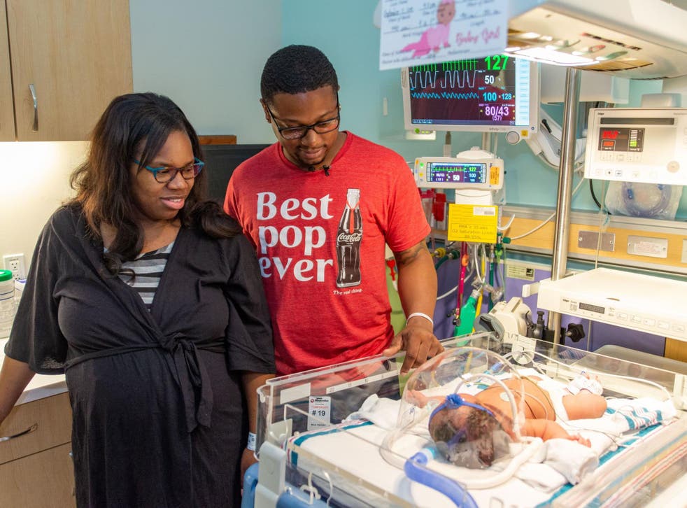 Christina Brown was born on the anniversary of the 9/11 attacks at 9:11pm weighing 9lb 11oz.