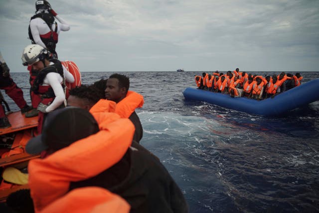 82 migrants rescued by the Ocean Viking will be allowed to dock on Italian island of Lampedusa