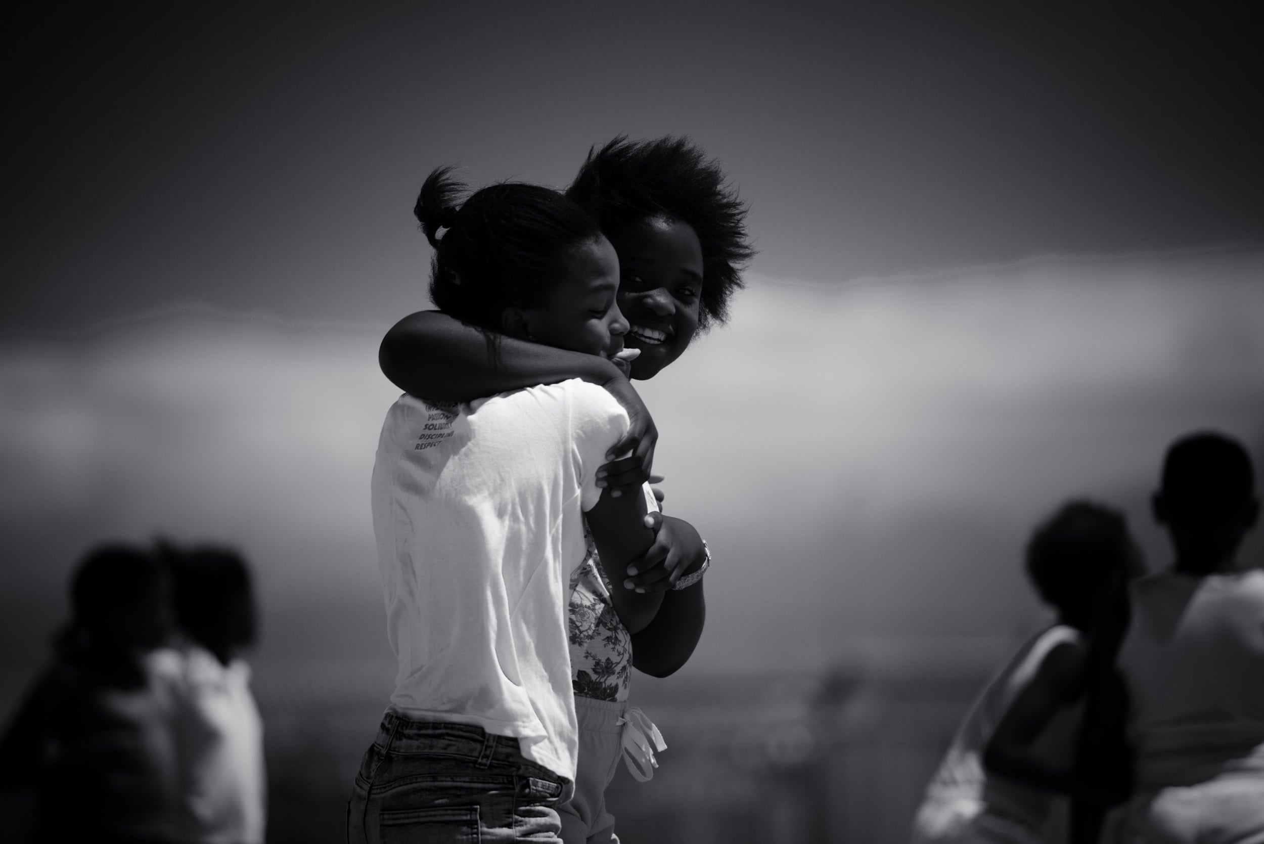 Wings of Support is an initiative that aims to achieve a sustainable improvement in the quality of children's lives. Like in this image sports training for children at primary schools around Cape Town in South Africa. The training increases self-awareness and motivation.