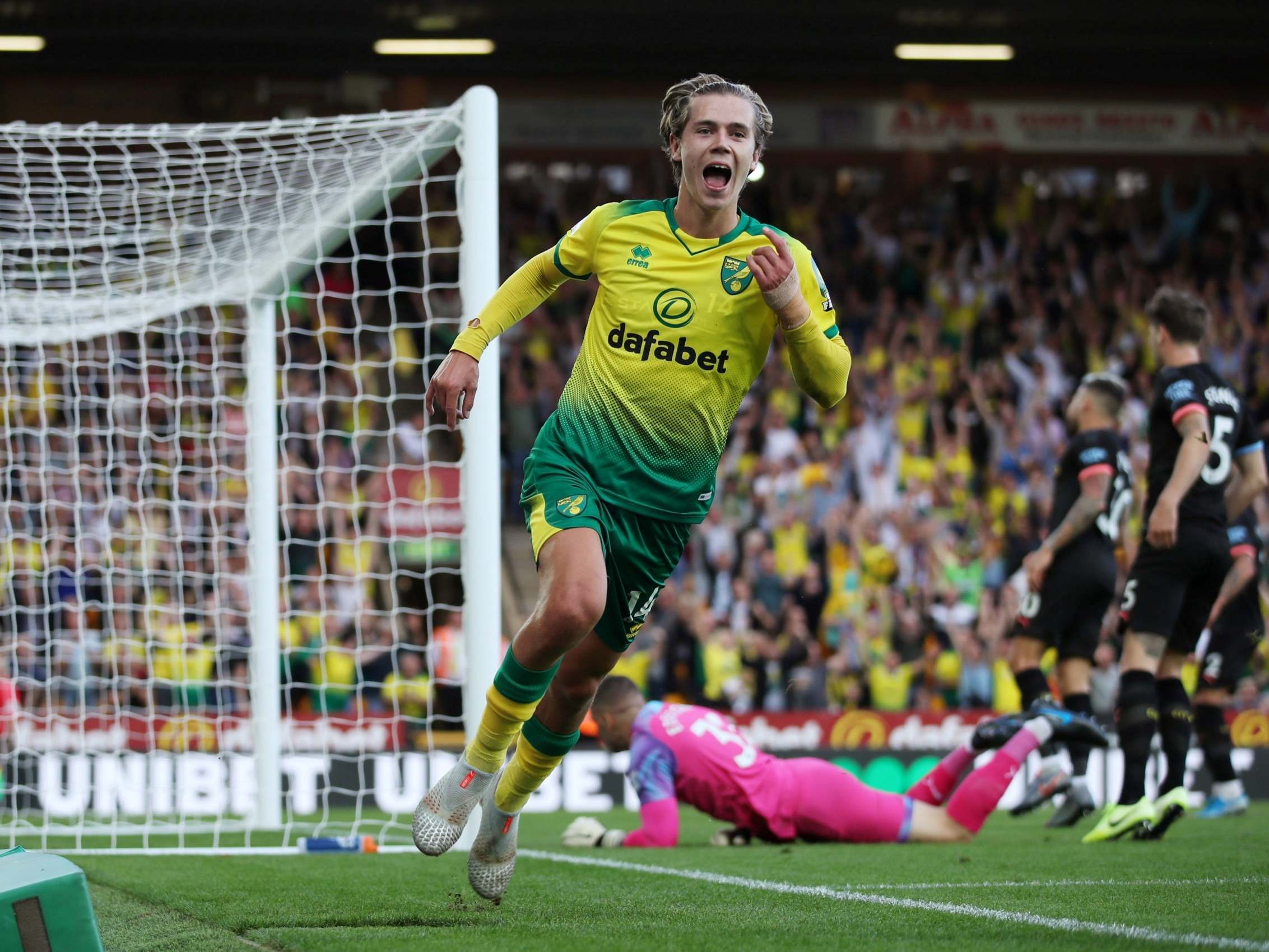 Todd Cantwell doubled Norwich City’s lead