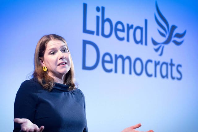 Jo Swinson has suggested that a senior MP such as Ken Clarke or Harriet Harman could lead a government of national unity