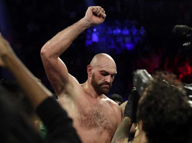 Tyson Fury had a message for his rival
