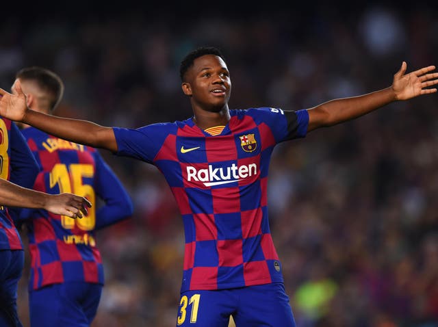The teenager was sensational against Valencia