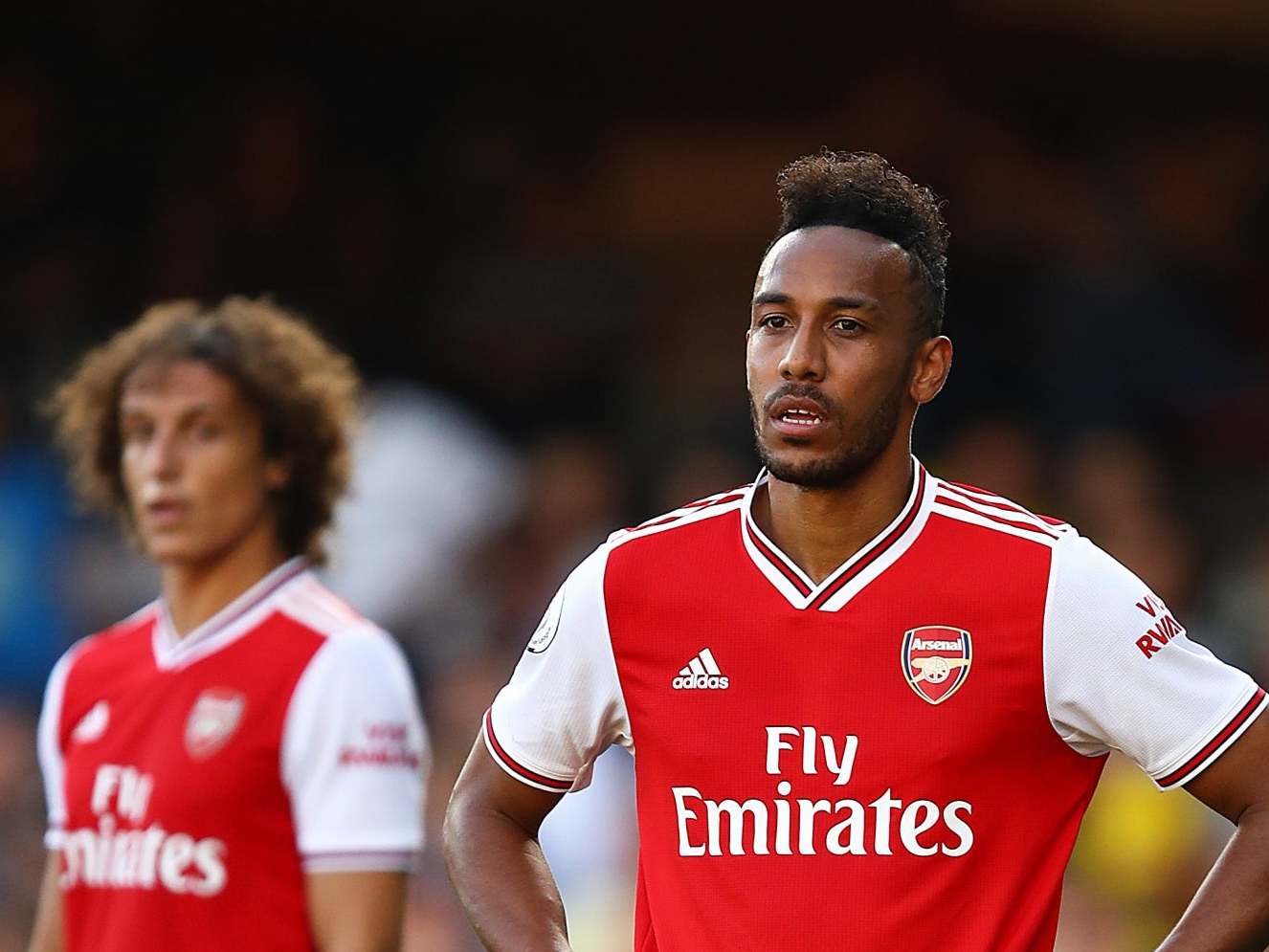 Aubameyang appears dejected after Arsenal crumble again