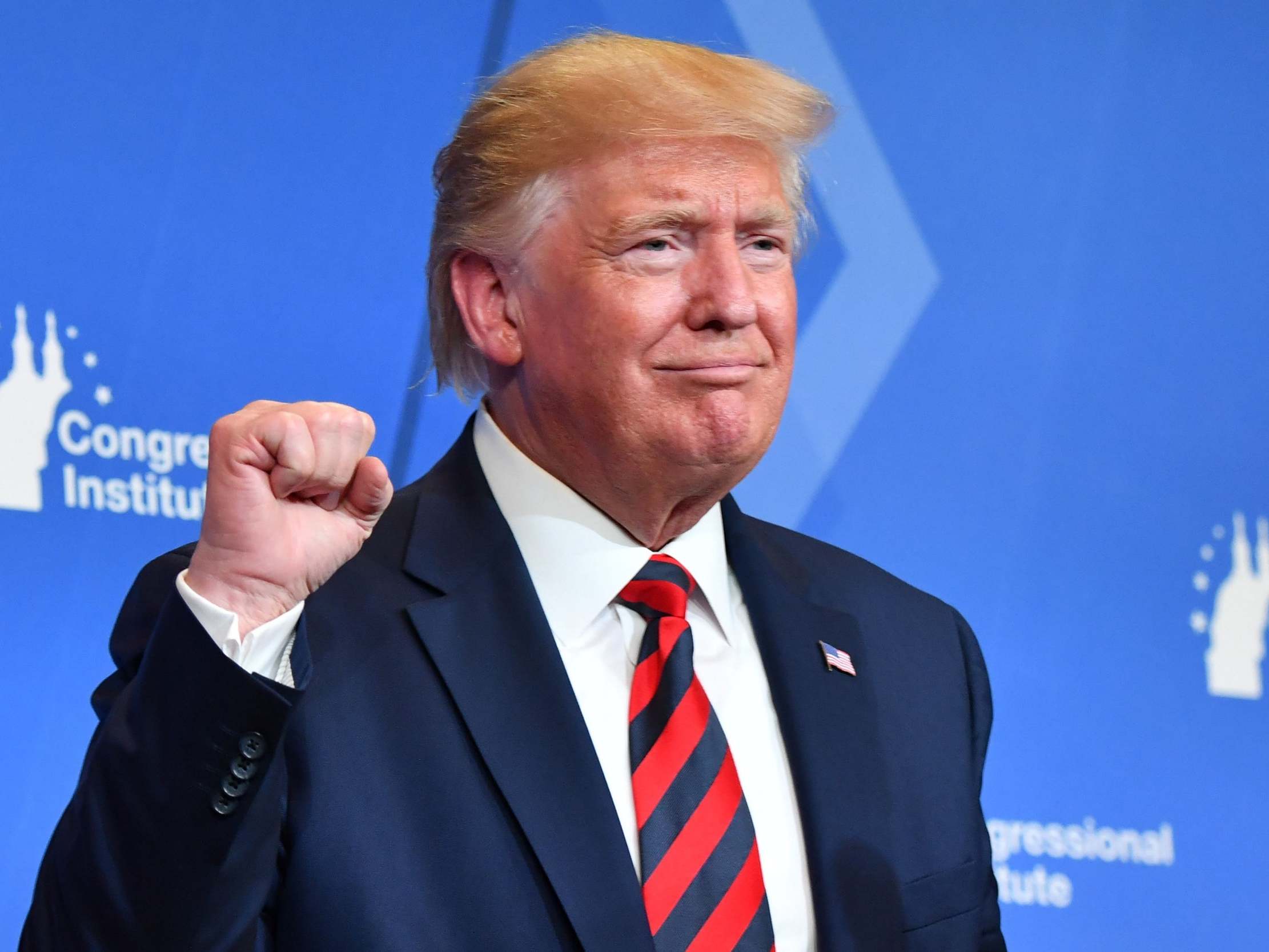 Trump congratulates himself for US becoming &apos;number one energy producer in the world&apos; in wake of Saudi refinery drone attacks