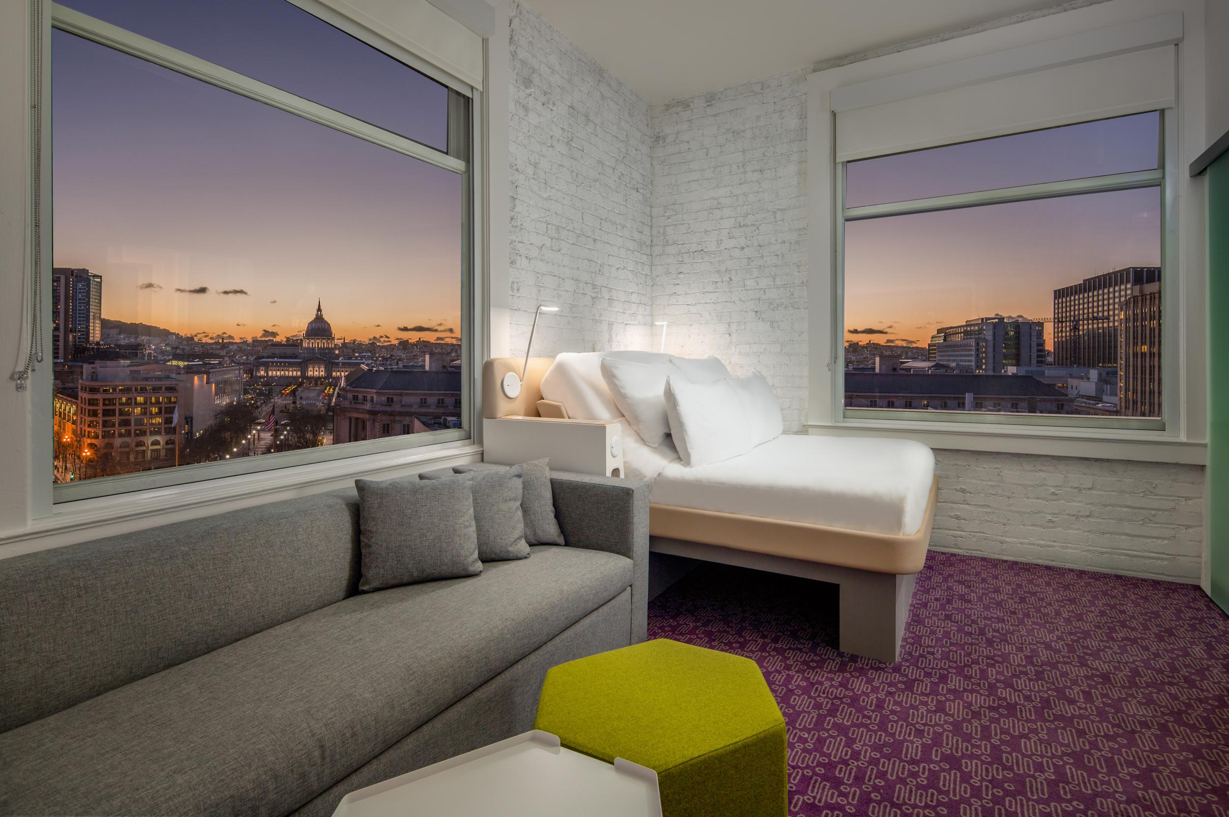 The Yotel is ideal for those looking to keep costs down