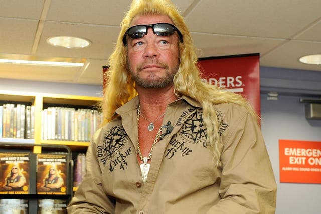 <p>Duane Chapman promueve su libro 'Cuando se muestra la misericordia, se da la misericordia' el 19 de marzo de 2010 en la ciudad de Nueva York.</p>