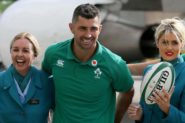 Rob Kearney will be put through a training session on Wednesday to test his fitness