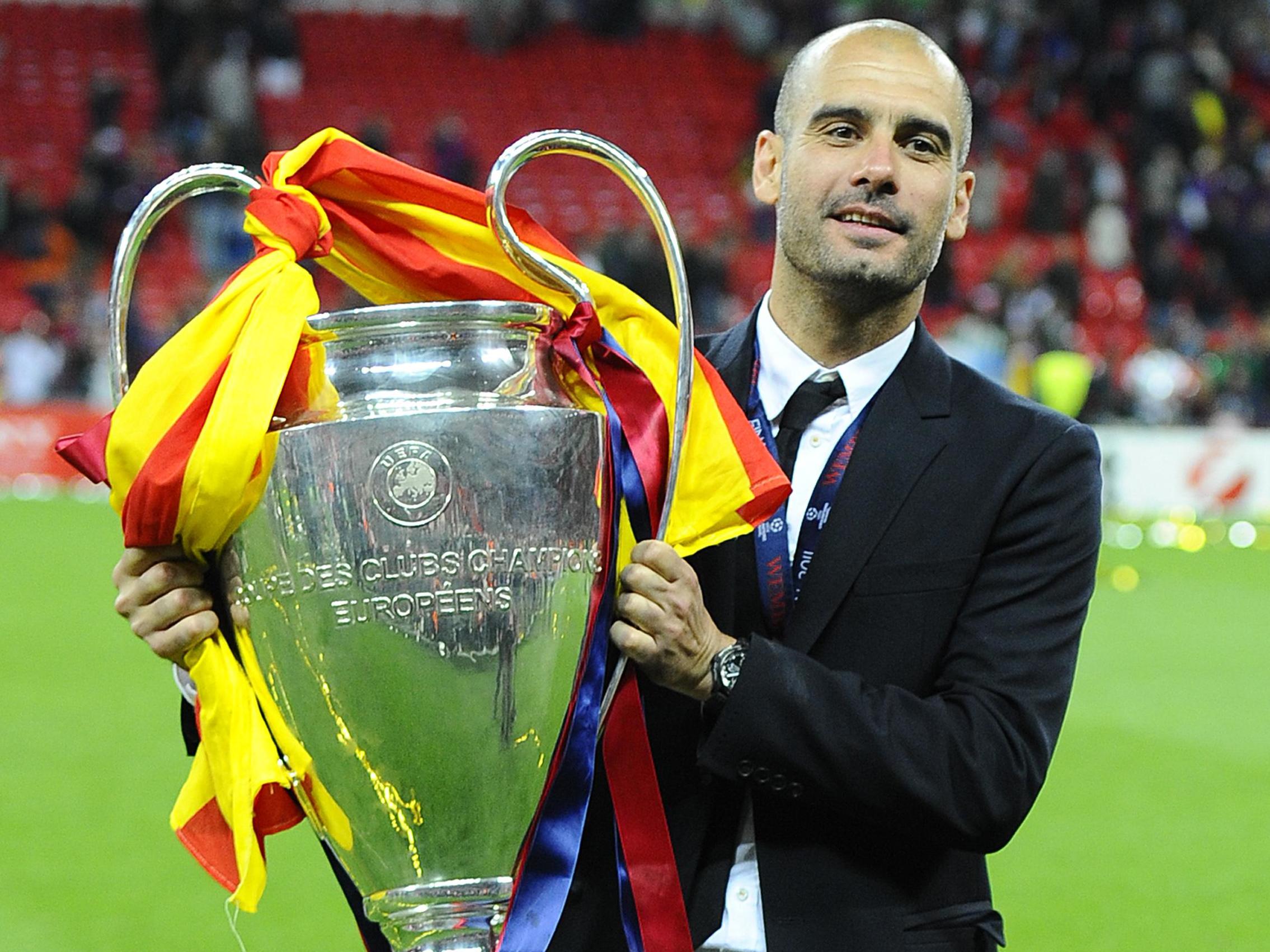 Guardiola's last triumph came in 2011