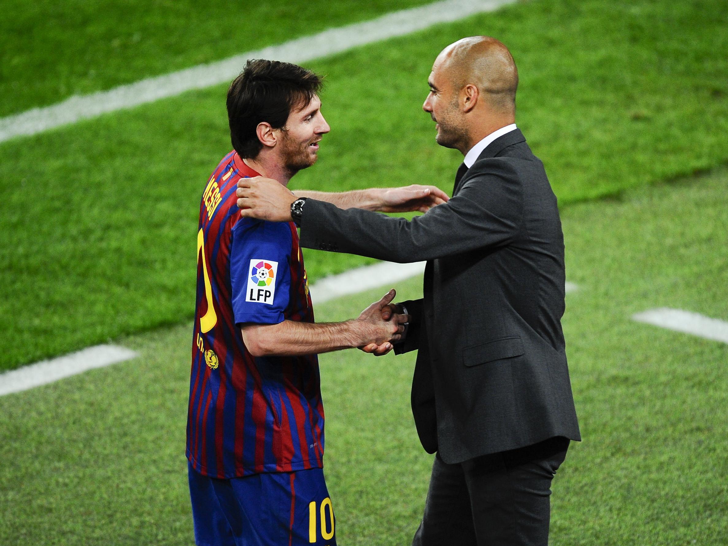 Guardiola is desperate to prove he can win it without Messi