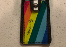 Passenger’s rainbow luggage tag defaced with the word ‘sodomite’