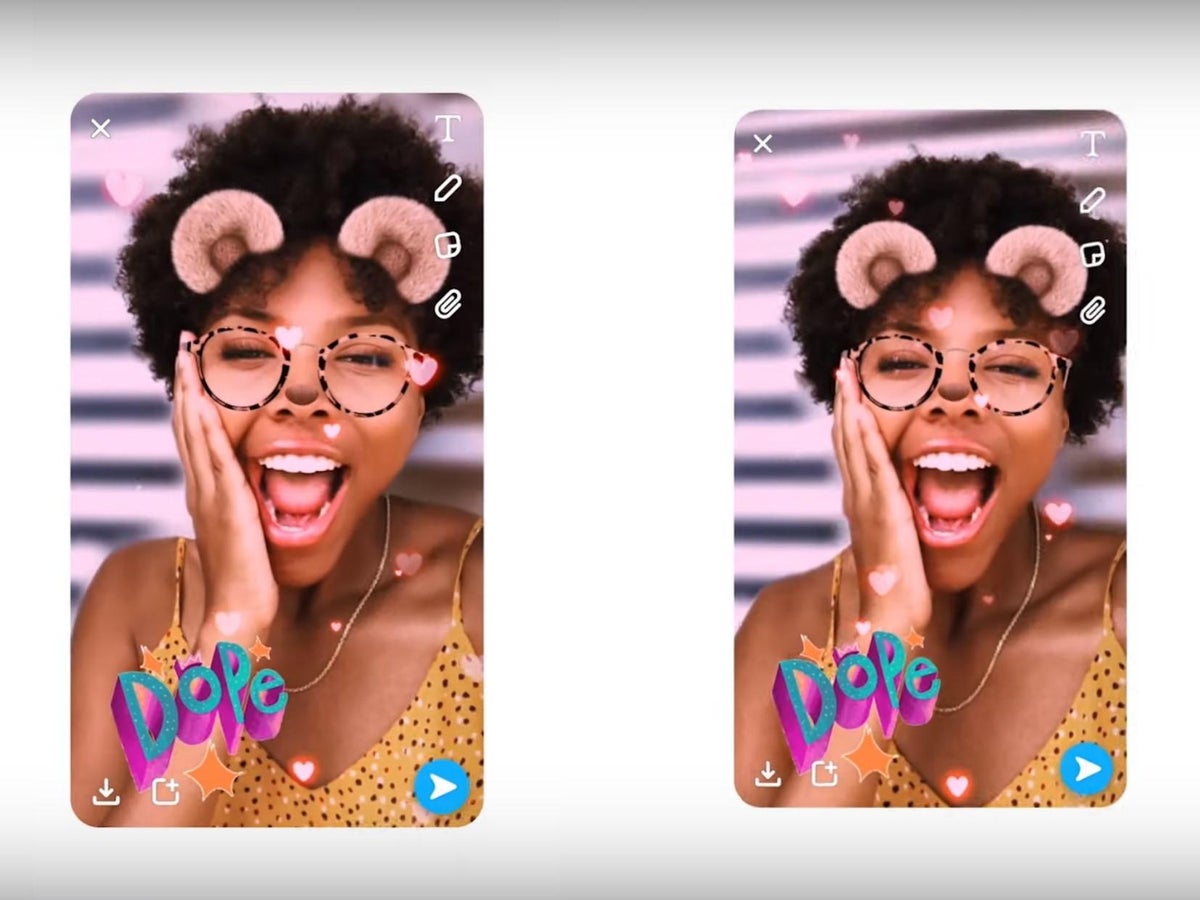 Mok Kan weerstaan Isaac Snapchat update introduces 3D selfie mode for iPhone X and iPhone 11 | The  Independent | The Independent