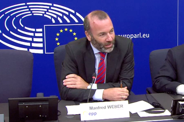 Manfred Weber, the chair of the EPP