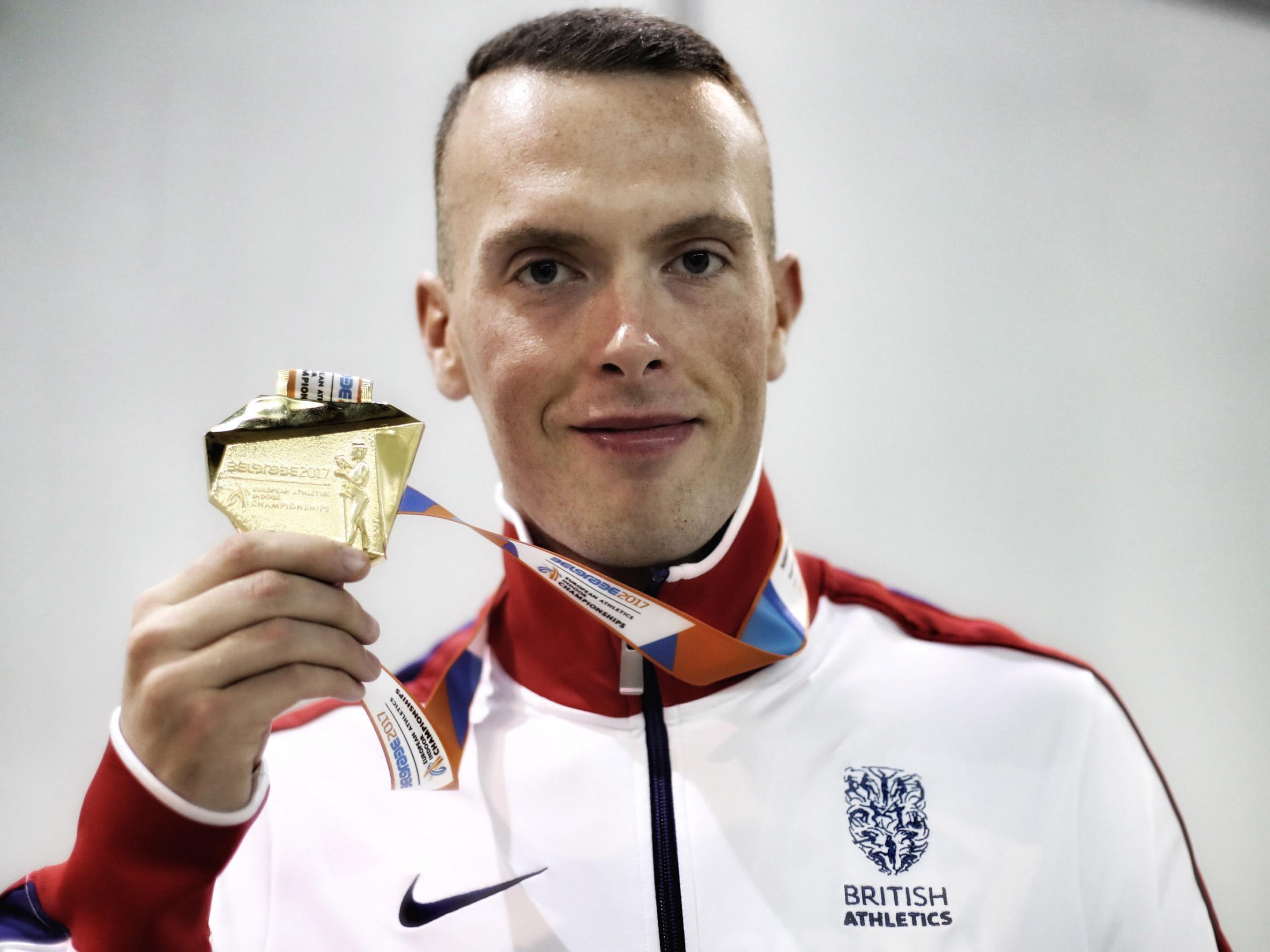 Richard Kilty is a former indoor 60m world champion