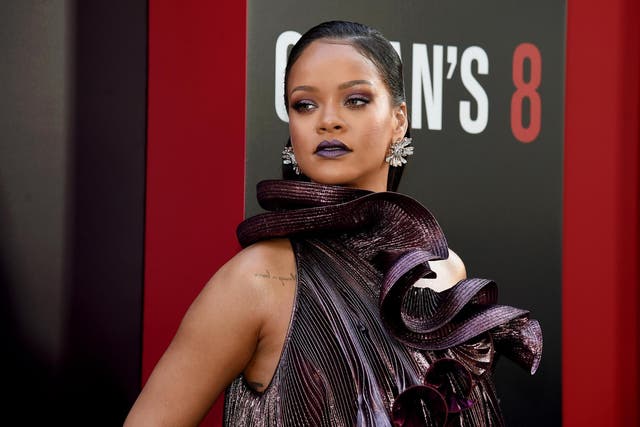 Rihanna criticised for texting during Broadway show 'Slave Play' (Getty)