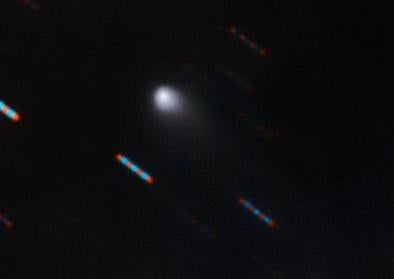 Gemini Observatory two-color composite image of C/2019 Q4 (Borisov) which is the first interstellar comet ever identified