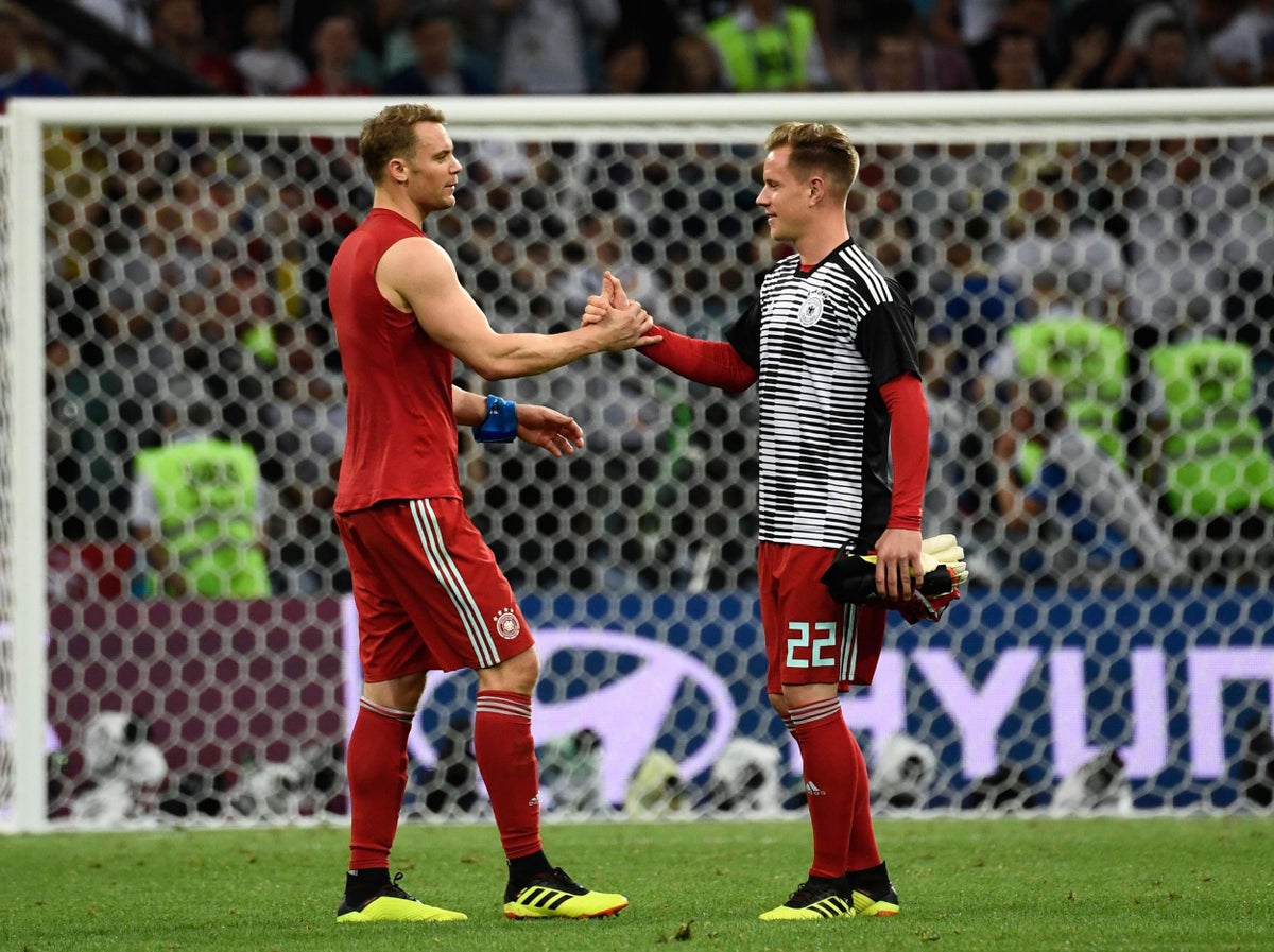 Marc-Andre Ter Stegen Hits Back At Manuel Neuer As War Of Words Between  Germany Rivals Continues | The Independent | The Independent