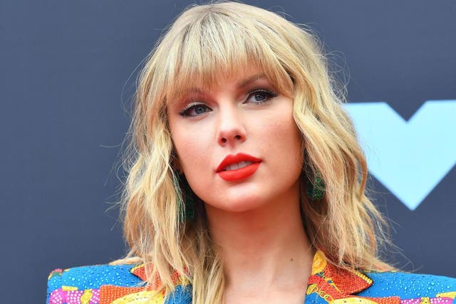 Taylor Swift arrives for the 2019 MTV Video Music Awards in Newark, New Jersey on 26 August, 2019.
