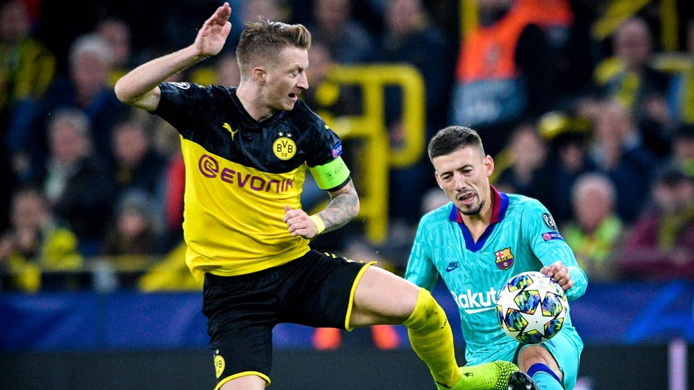 Champions League Talking Points Barcelona Stutter And