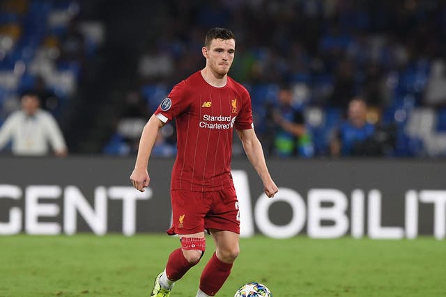 Andrew Robertson appears to have deleted his Twitter account after post-match criticism from fans