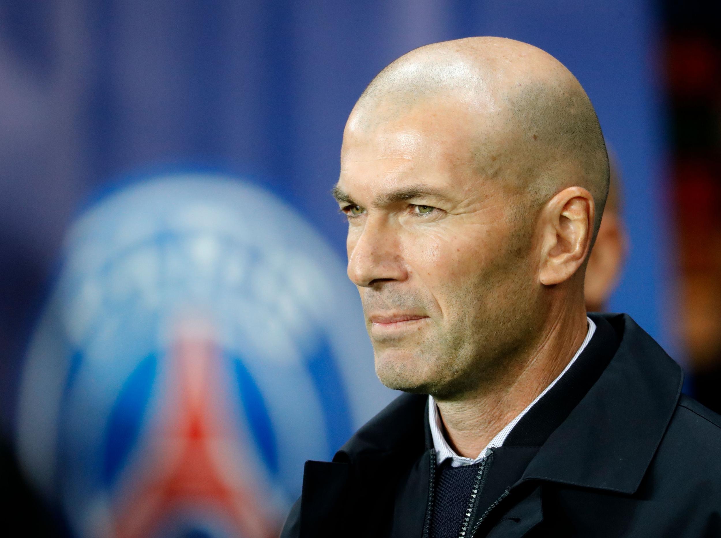 Zinedine Zidane angry at Real Madrid's lack of intensity: 'PSG were better in every single department'