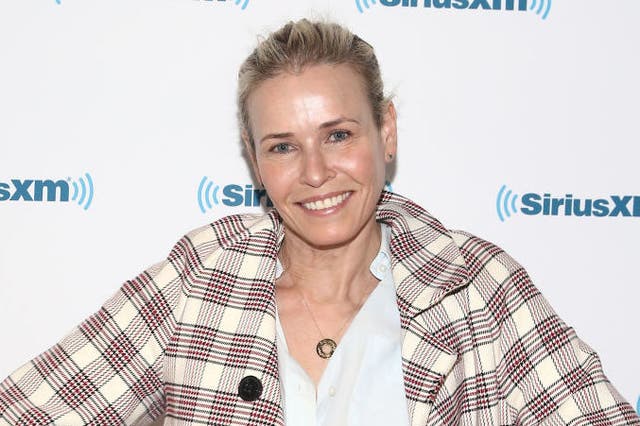 Comedian Chelsea Handler at a radio event in 2019