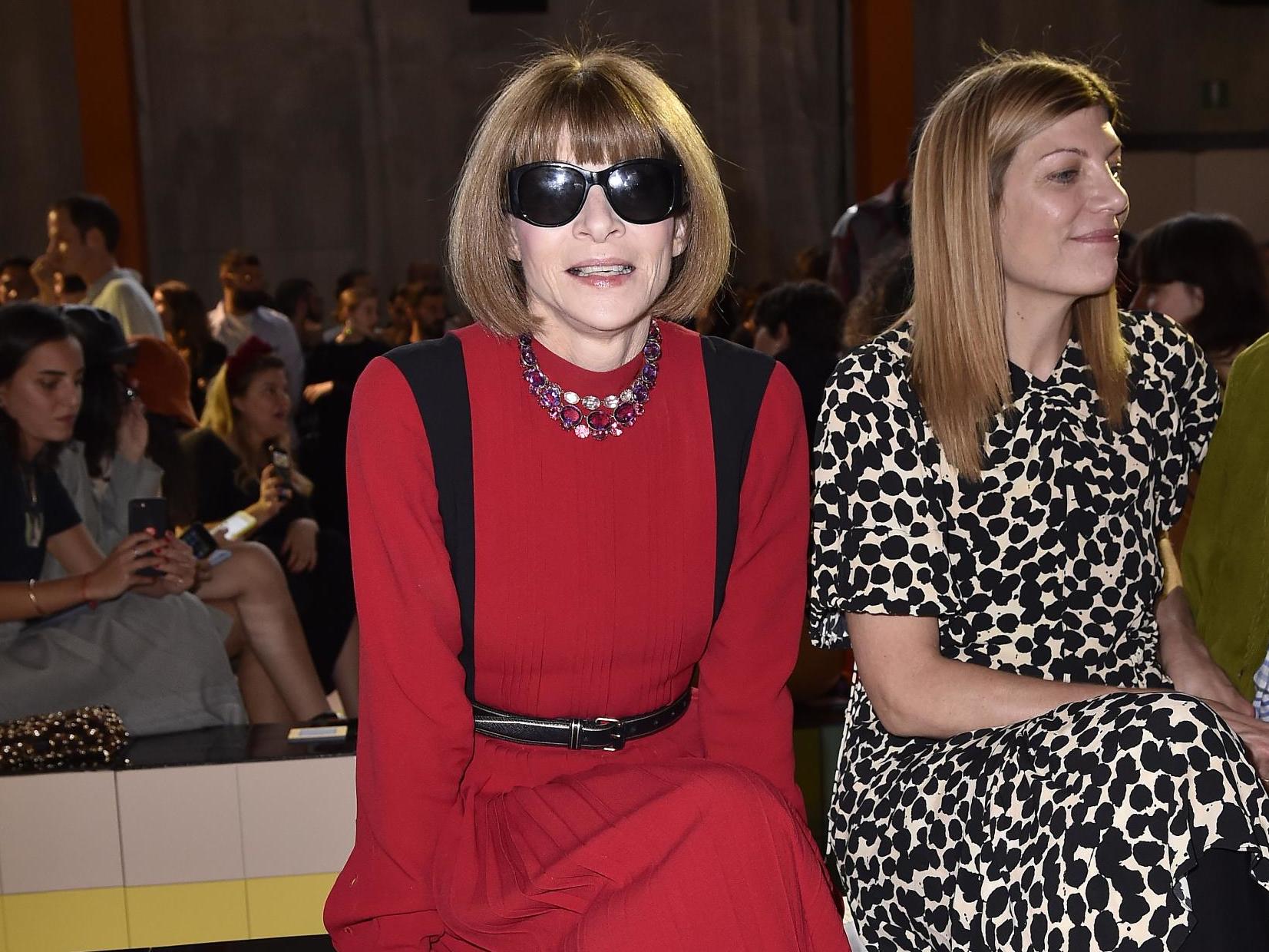 Vogue editor Anna Wintour reportedly self-isolated after returning from Italy