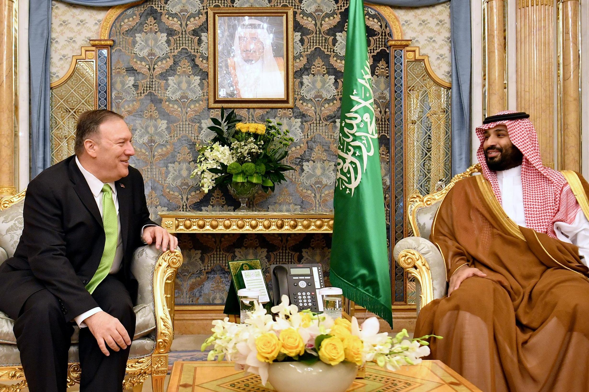 US secretary of state Mike Pompeo meeting Saudi crown prince Mohammed bin Salman in Jeddah this week