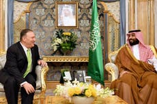 Fired inspector general investigating Mike Pompeo over $8bn Saudi arms deal