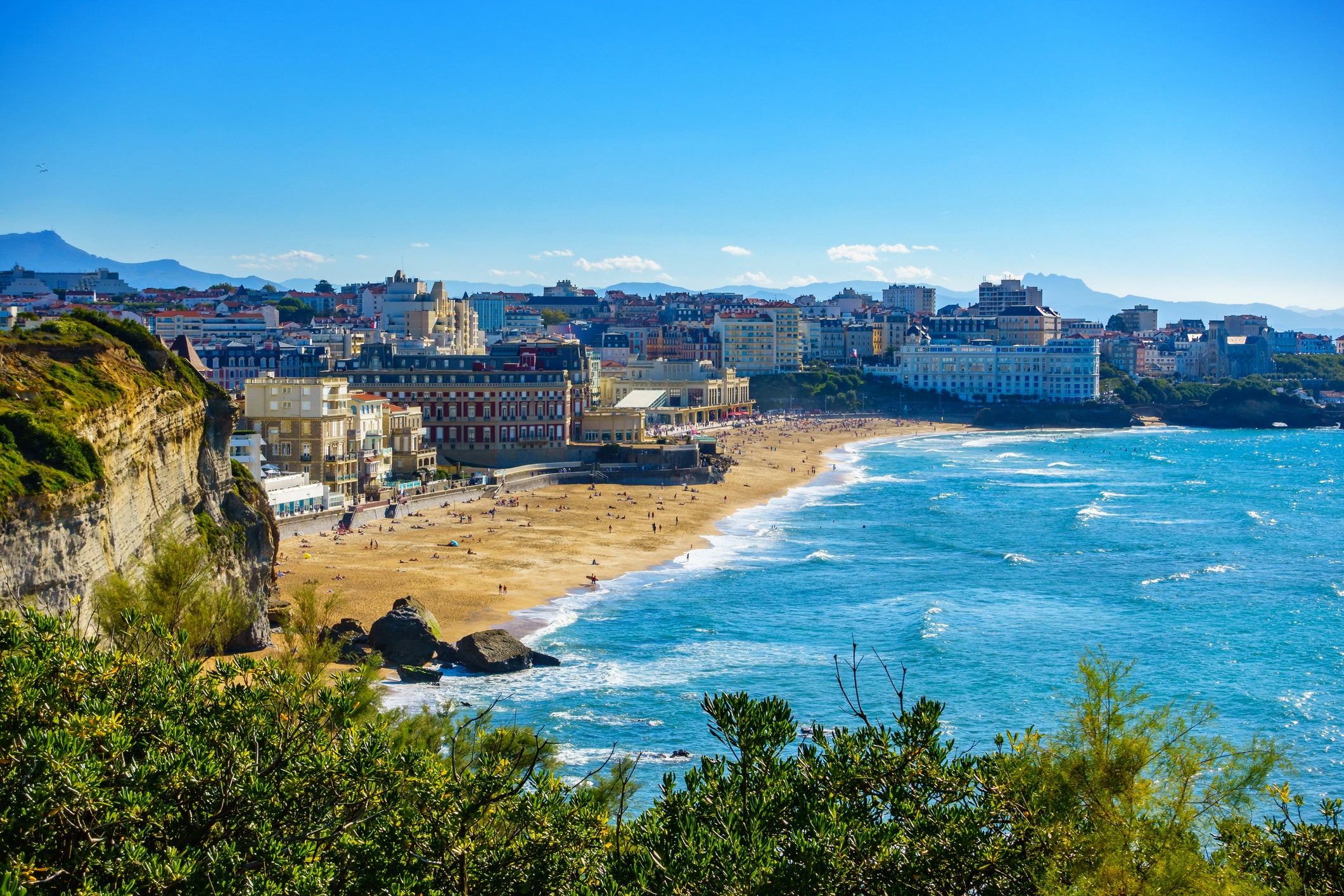 Wild and windswept Biarritz (Getty/iStock)