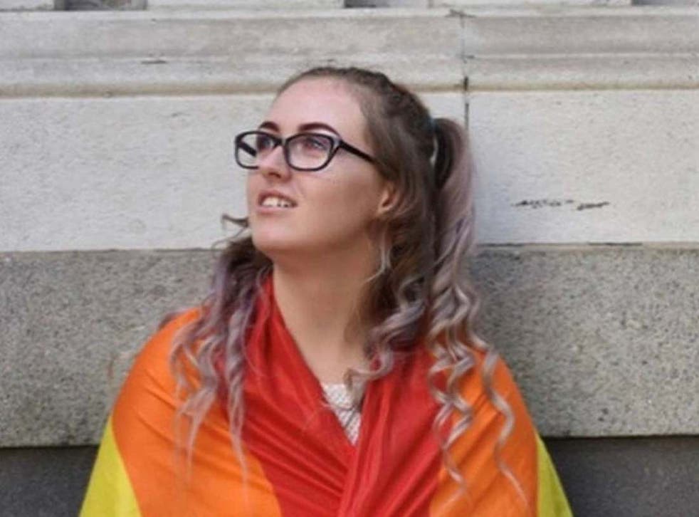 Undated family handout photo of Jodie Chesney, 17, at the Pride London 2018 event.