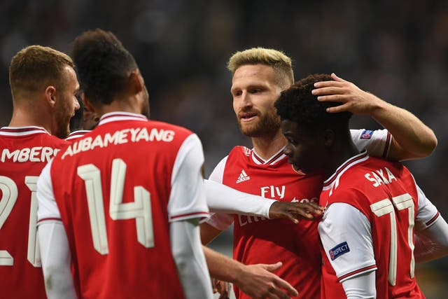 Shkodran Mustafi is happy to stay at the club