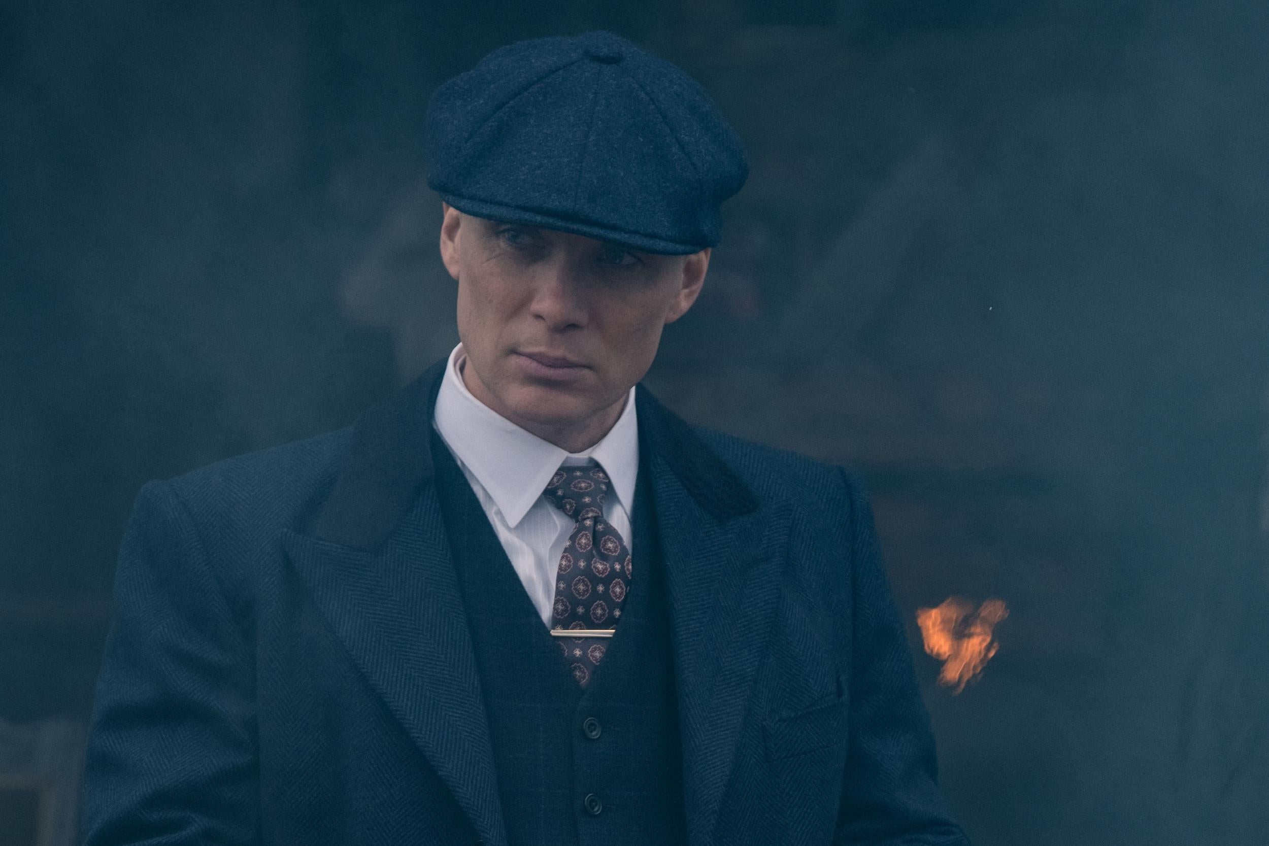 Peak viewing: Cillian Murphy as Tommy Shelby (BBC)