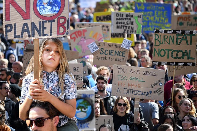 The movement - which was inspired by teenage activist Greta Thunberg - has snowballed into mass global protests with 2,500 events happening across the world