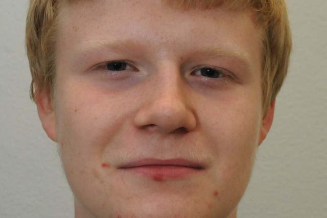 Kieran Cleary, 16, who was jailed for five years after being convicted of explosives and terror offences