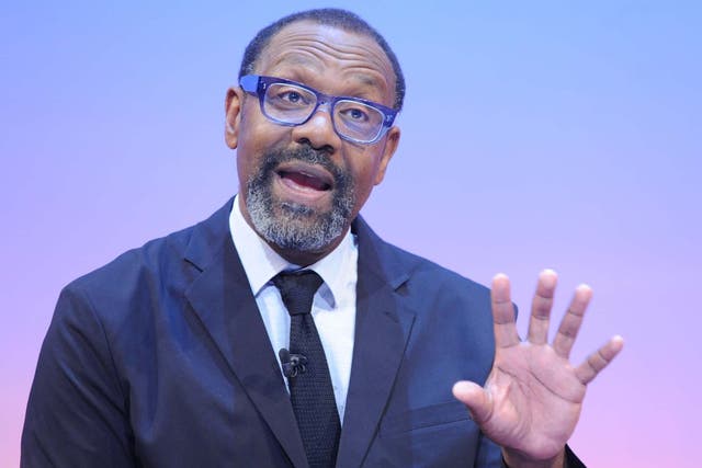 Sir Lenny Henry speaking at the Royal Television Society Cambridge Convention on 20 September, 2019.