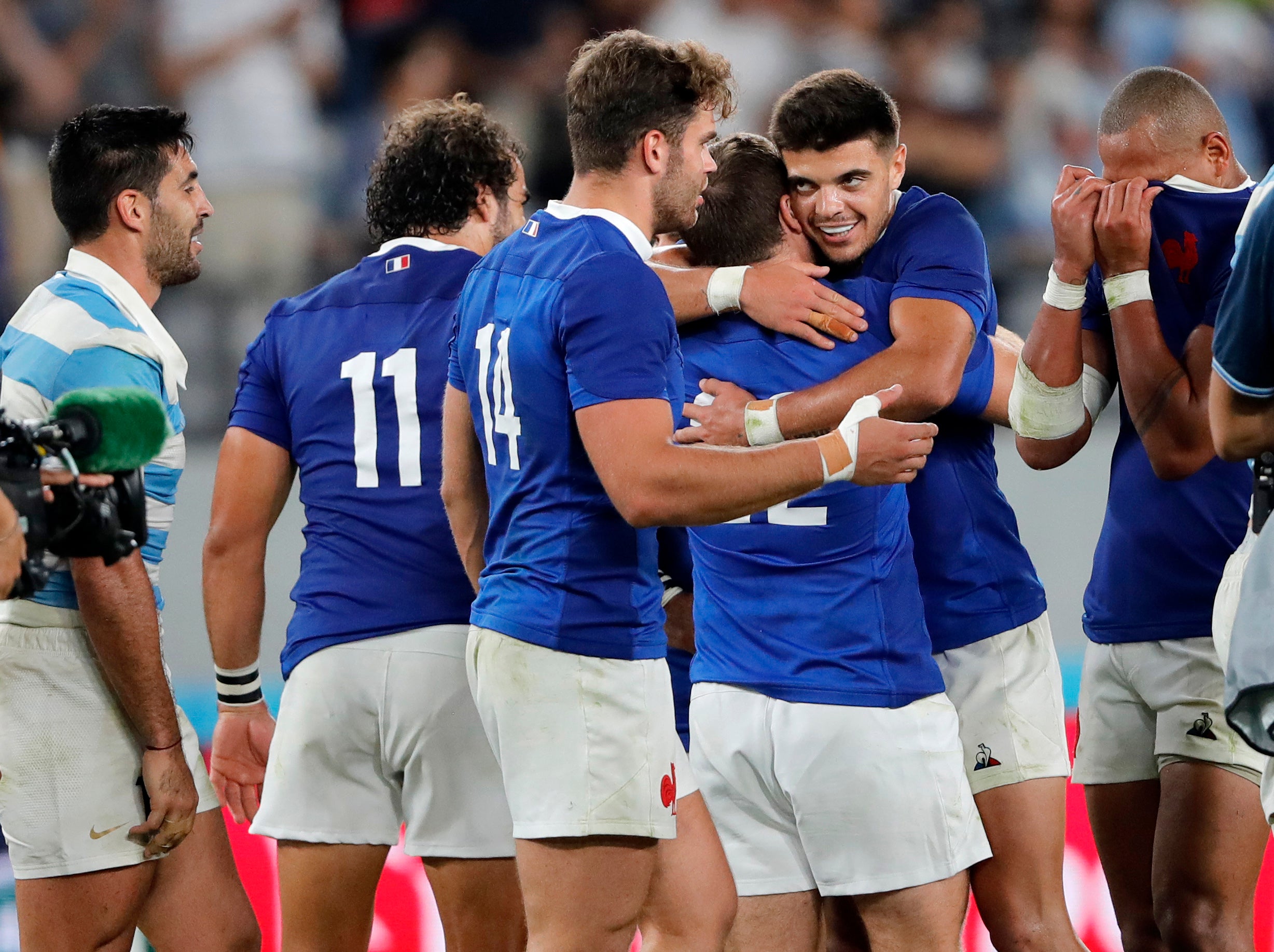 France saw off a spirited Argentina