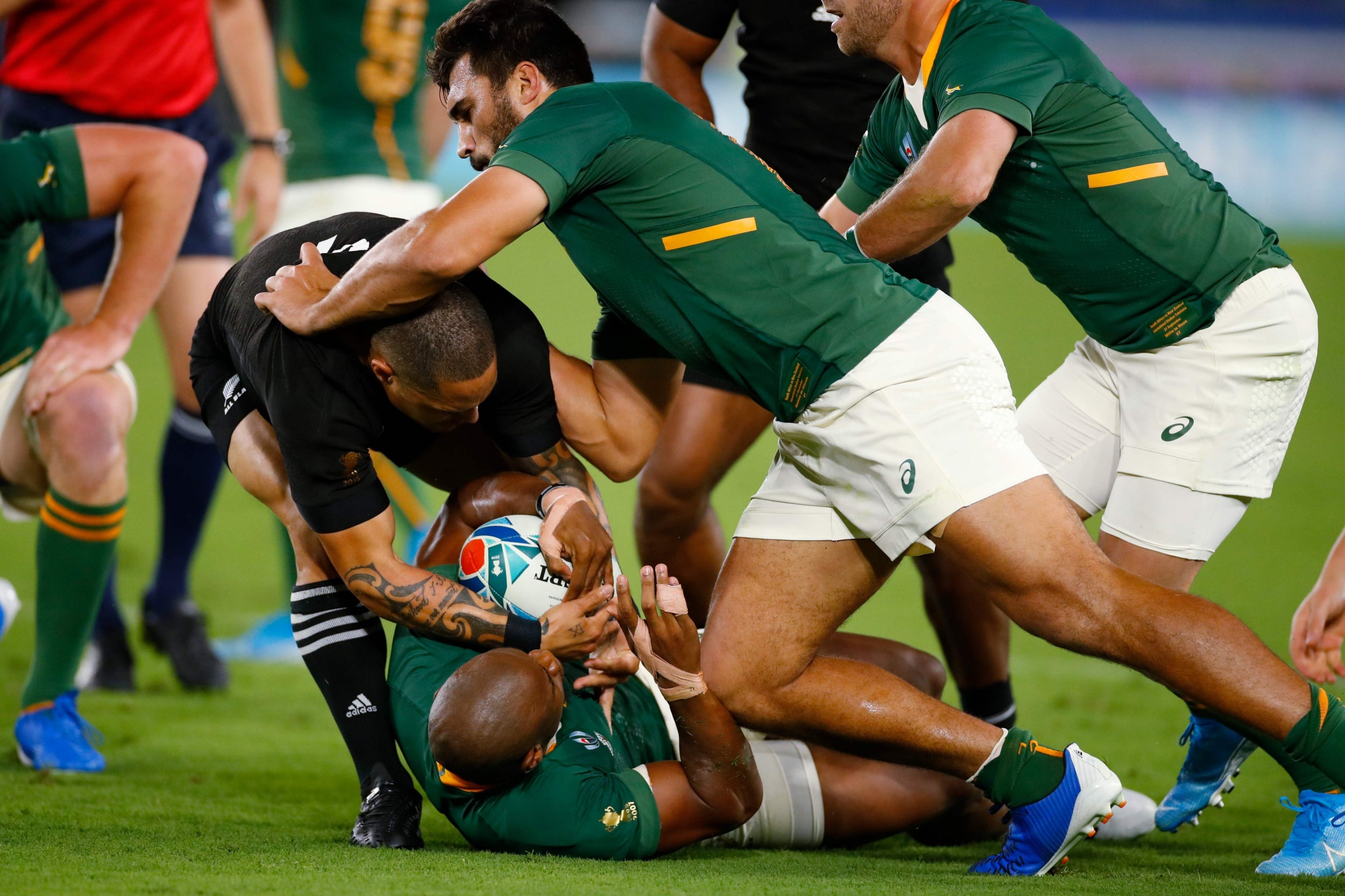 New Zealand vs South Africa result: All Blacks make Rugby World Cup statement with win over Springboks