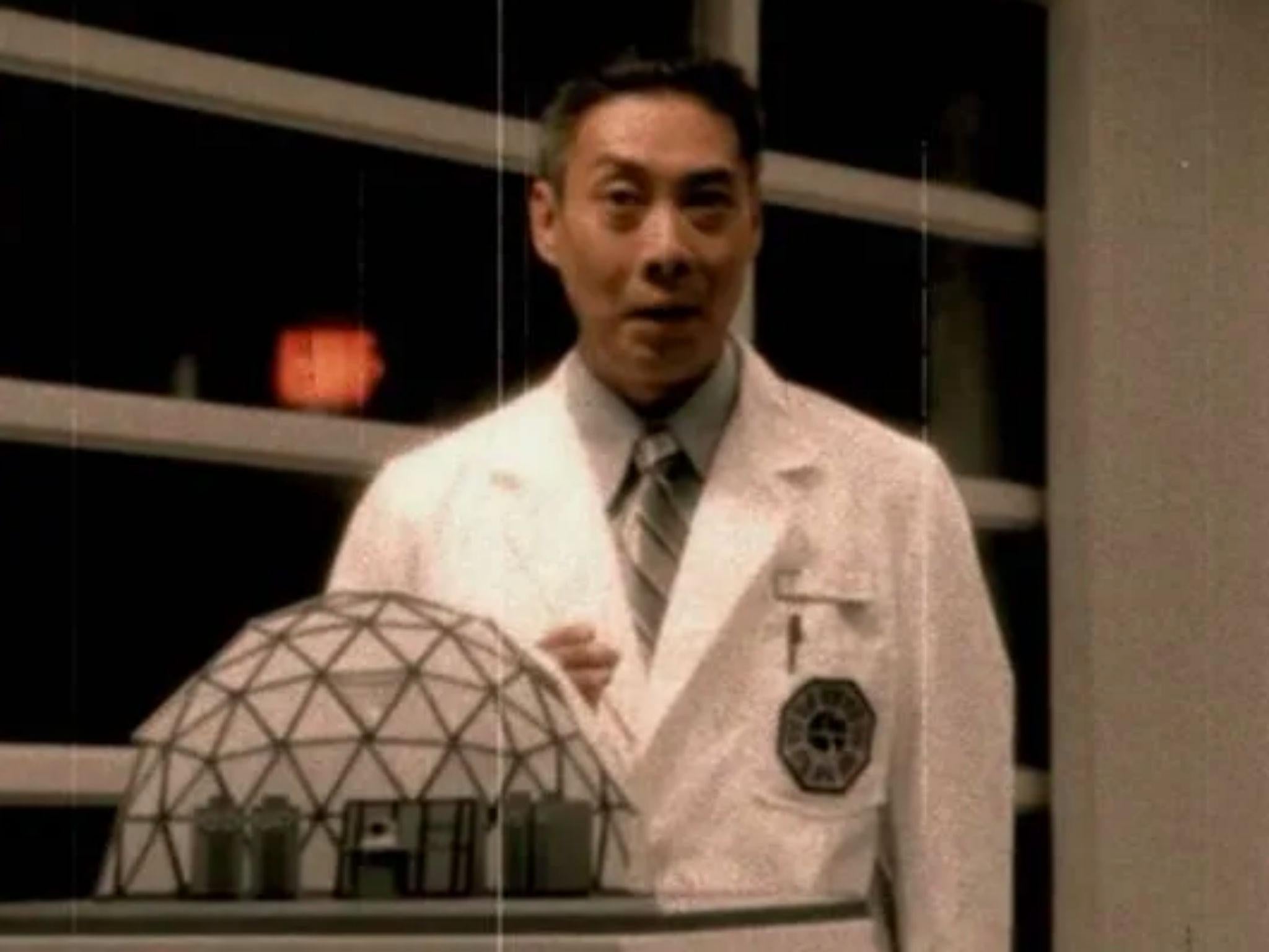 François Chau as Dr Marvin Candle from the hatch orientation video in season two (