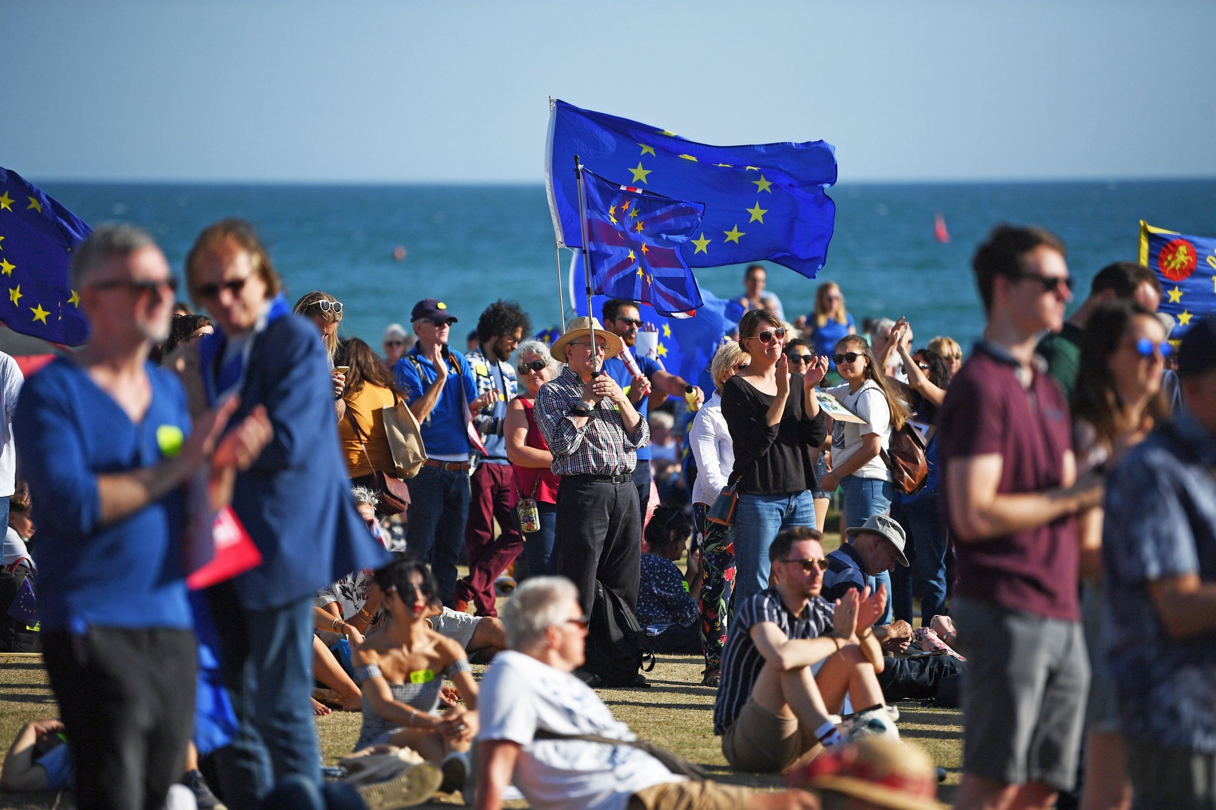 Labour conference: Starmer and Thornberry ramp up pressure on Corbyn with pro-Remain message at rally