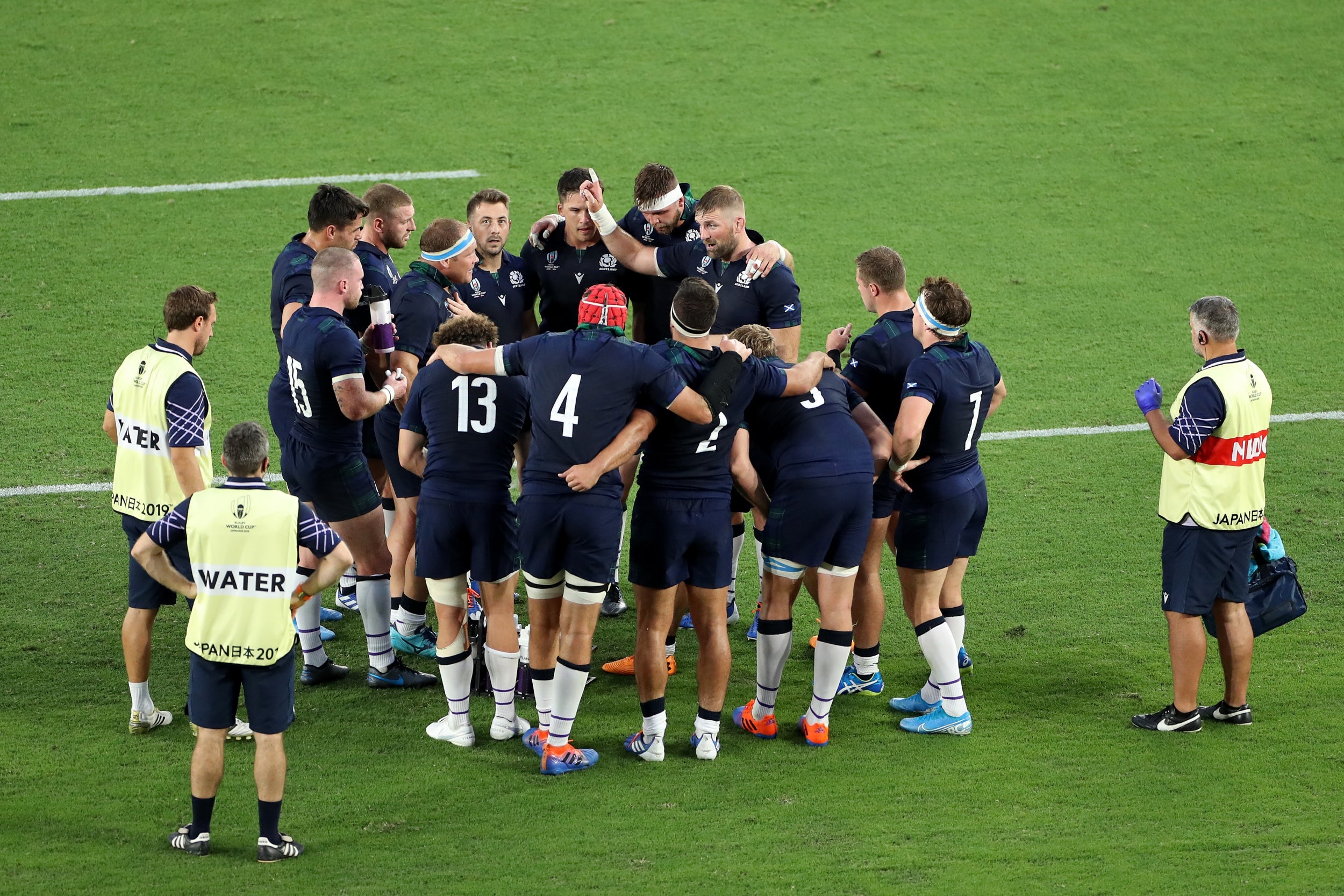 Scotland were well beaten by Ireland in their opening World Cup fixture (Getty)