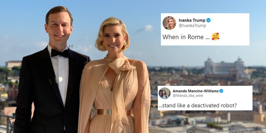 Ivanka Trump And Jared Kushner Photo Has Inspired A Lot Of Jokes Indy100