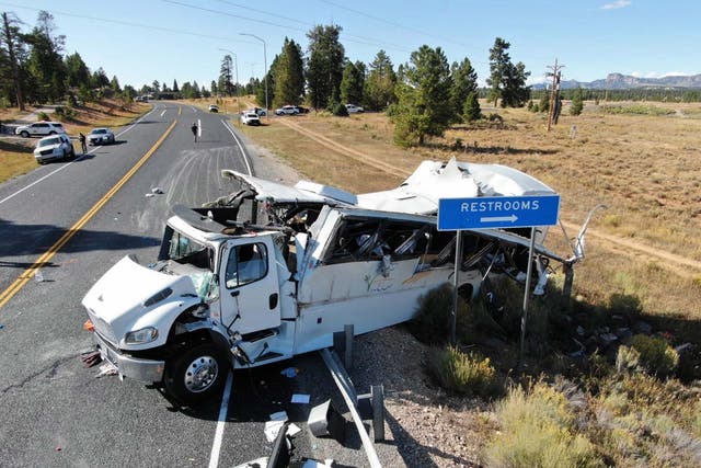 There were multiple fatalities in the crash, which has also left 15 people critically injured