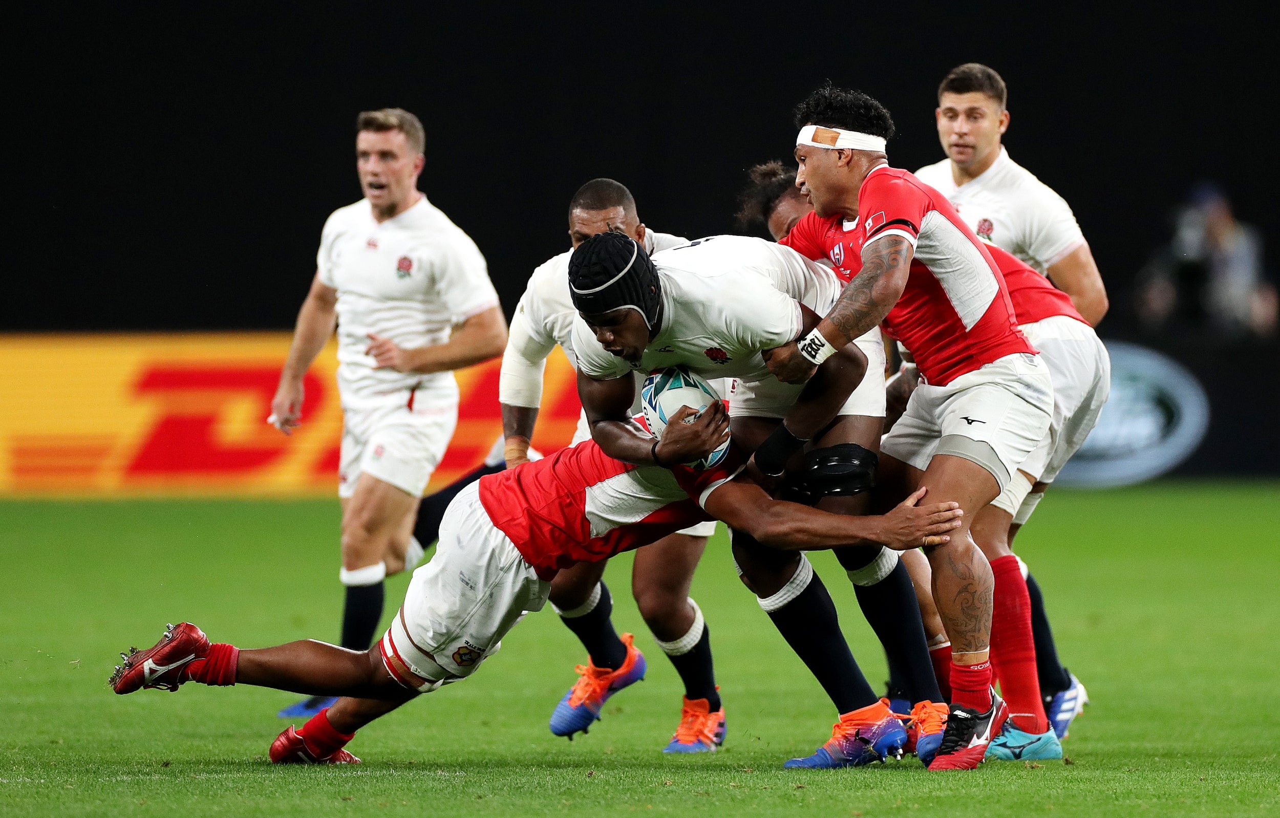 Itoje took a lot of pleasure out of meeting Alex Ferguson (Getty)