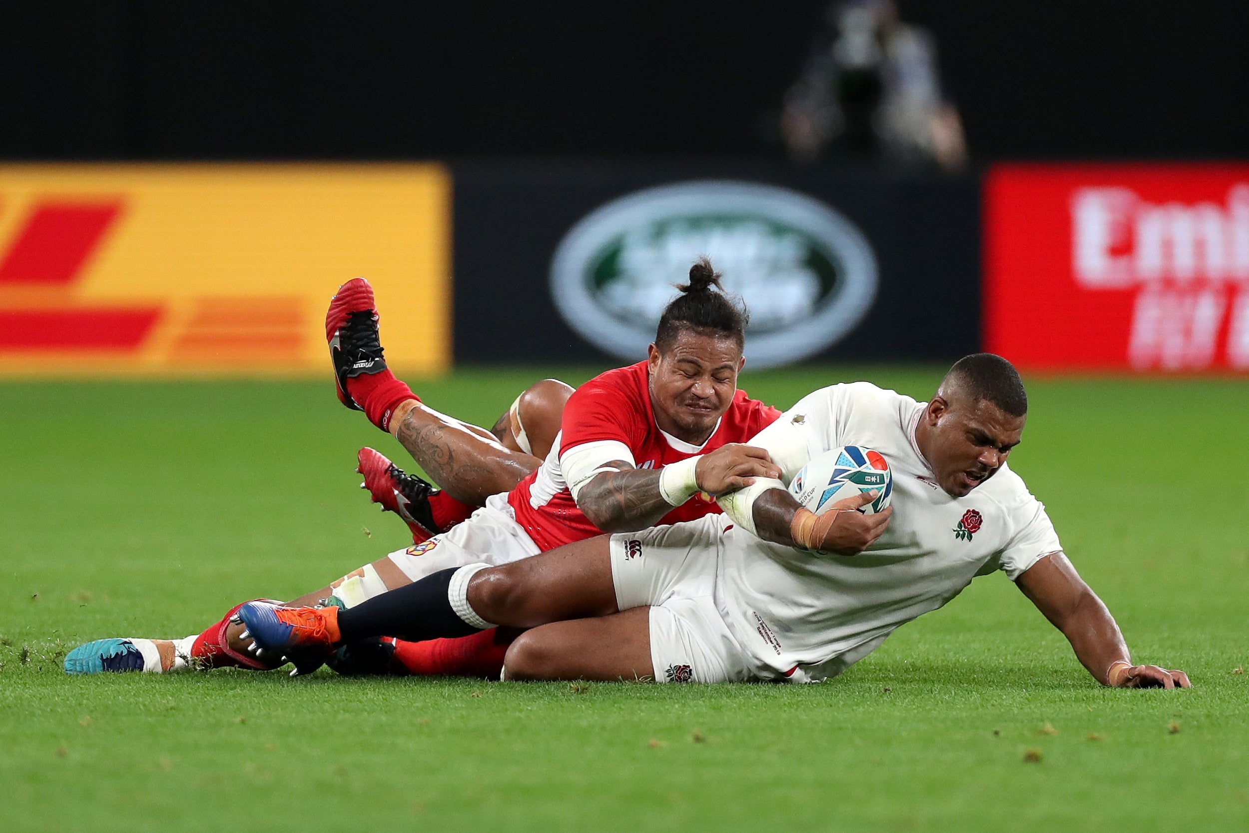 Kyle Sinckler in action against the Tongans?(Getty Images)
